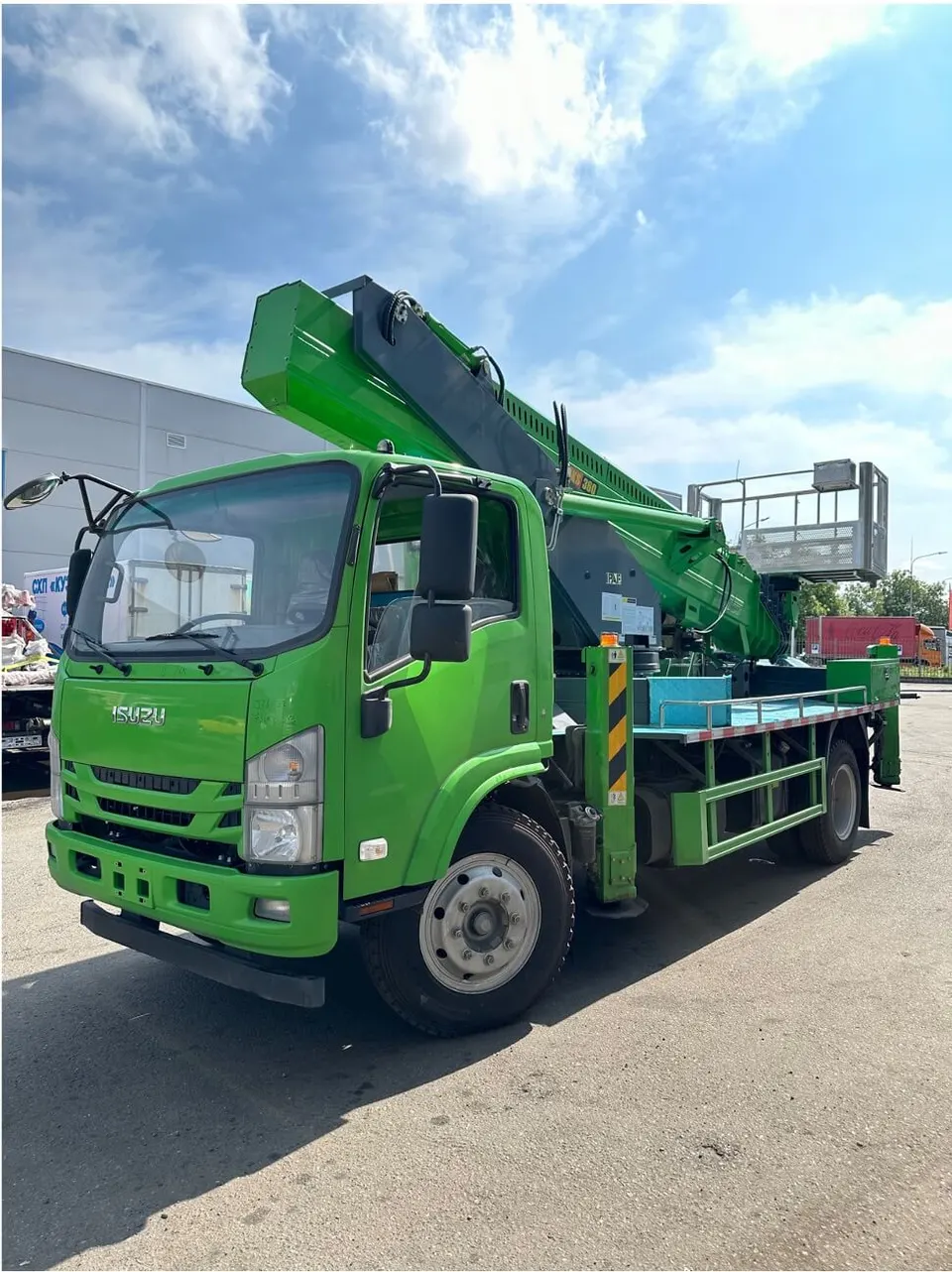 Автовышка ISUZU