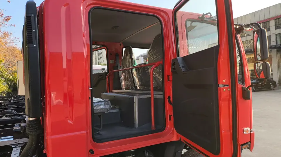 Шасси ISUZU 4x4 crew cab, двухрядная кабина