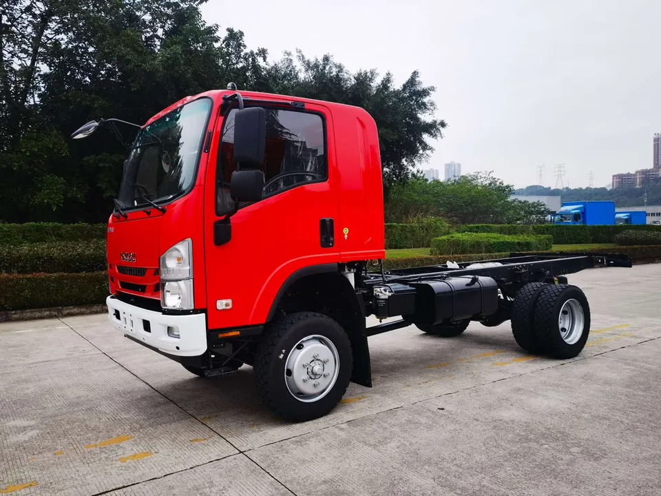 Шасси ISUZU 4x4, полная масса 11.99 т